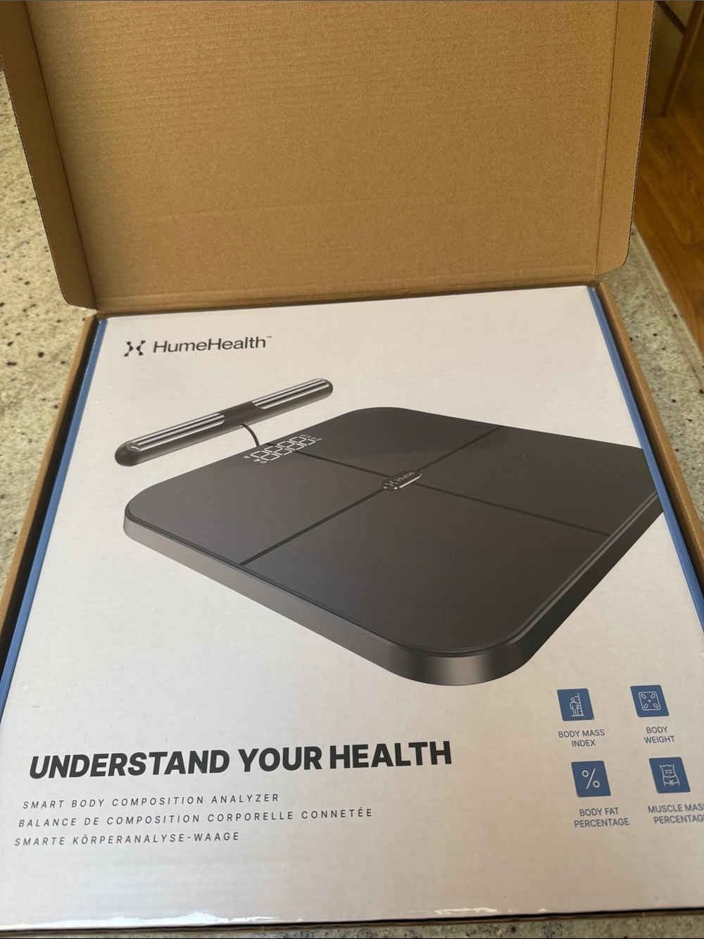 NEW Hume Health - The Hume body Pod - Home Body Analyzer and smart scale